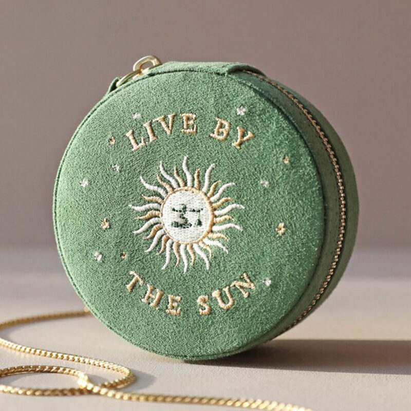 Green sun and moon jewellery case - Lisa Angel - Shop Silverado