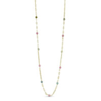 Lina Beaded Tourmaline Necklace - Pure By Nat - Silverado Jewellery