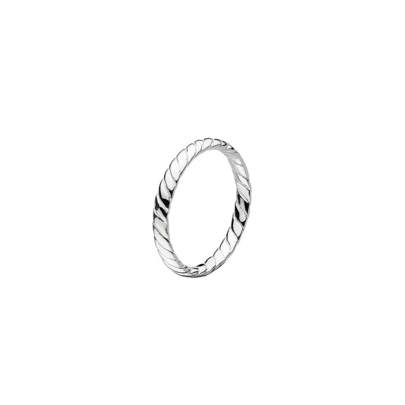 Silver rope ring - Silverado Jewellery