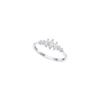 Silver Graduated Marquise Ring - Silverado Jewellery