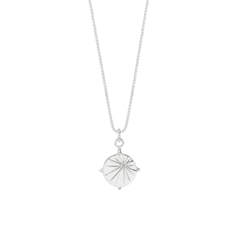 Silver North Star Necklace - Rachel Jackson - Silverado Jewellery