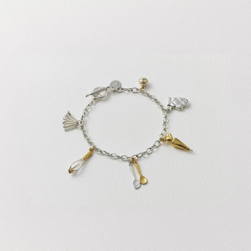 Baking Charm Bracelet - Alex Monroe - Silverado Jewellery