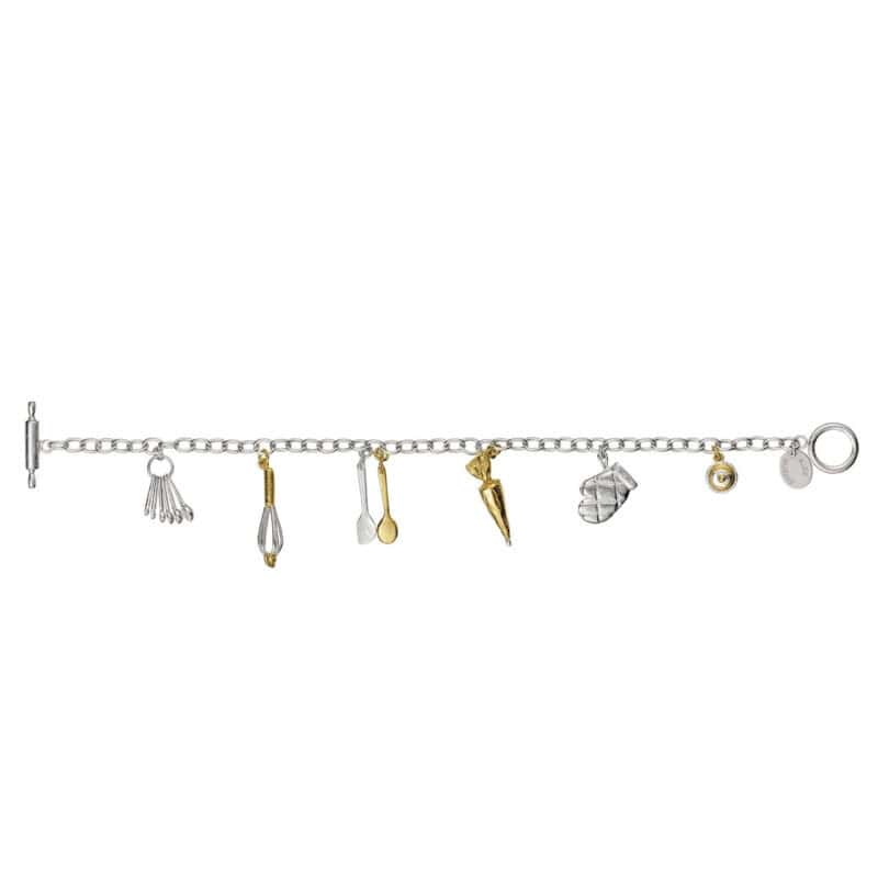 Baking Charm Bracelet - Alex Monroe - Silverado Jewellery