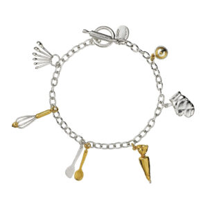 Baking Charm Bracelet - Alex Monroe - Silverado Jewellery