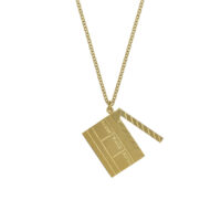 Movies clapperboard necklace - Alex Monroe - Shop Silverado