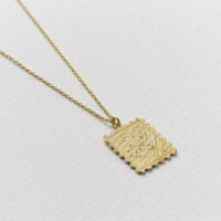 Floral stamp necklace - Alex Monroe - Shop Silverado