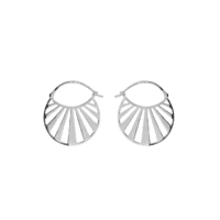 Silver Misty Earrings - Pernille Corydon - Silverado Jewellery