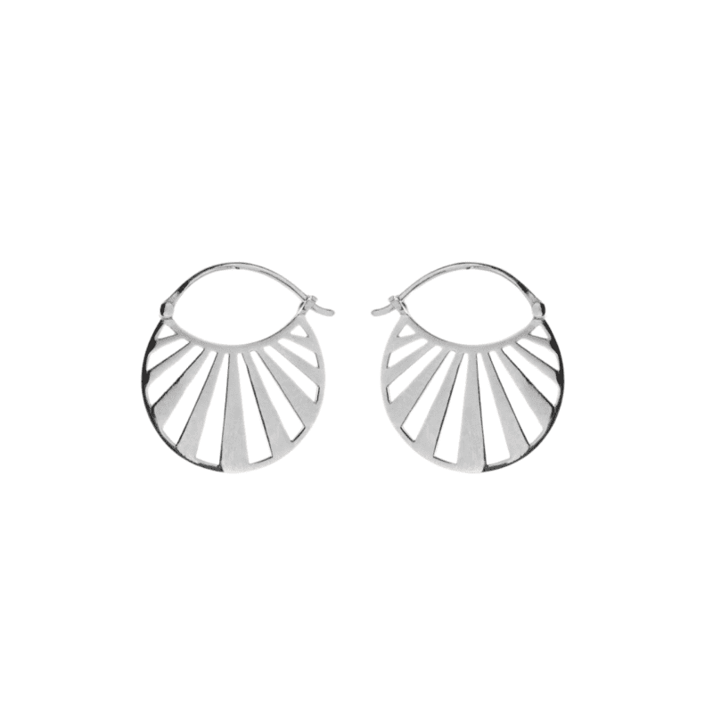 Silver Misty Earrings - Pernille Corydon - Silverado Jewellery