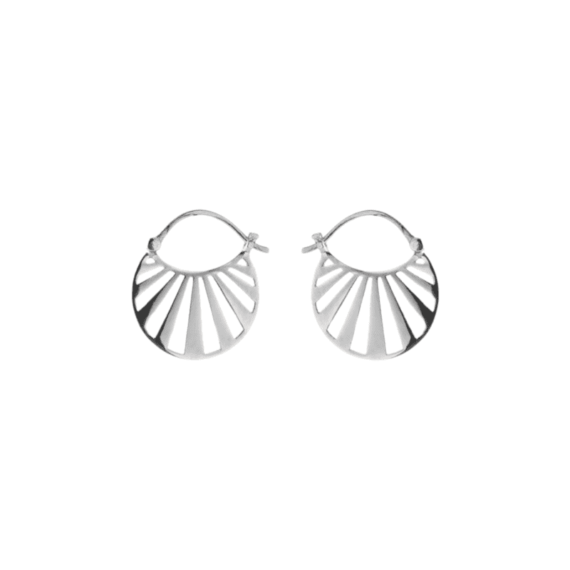 Small Silver Misty Earrings - Pernille Corydon - Silverado Jewellery