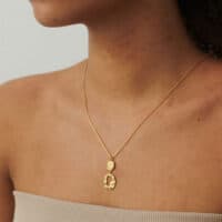 Gold cloud necklace - Pernille Corydon - Silverado Jewellery