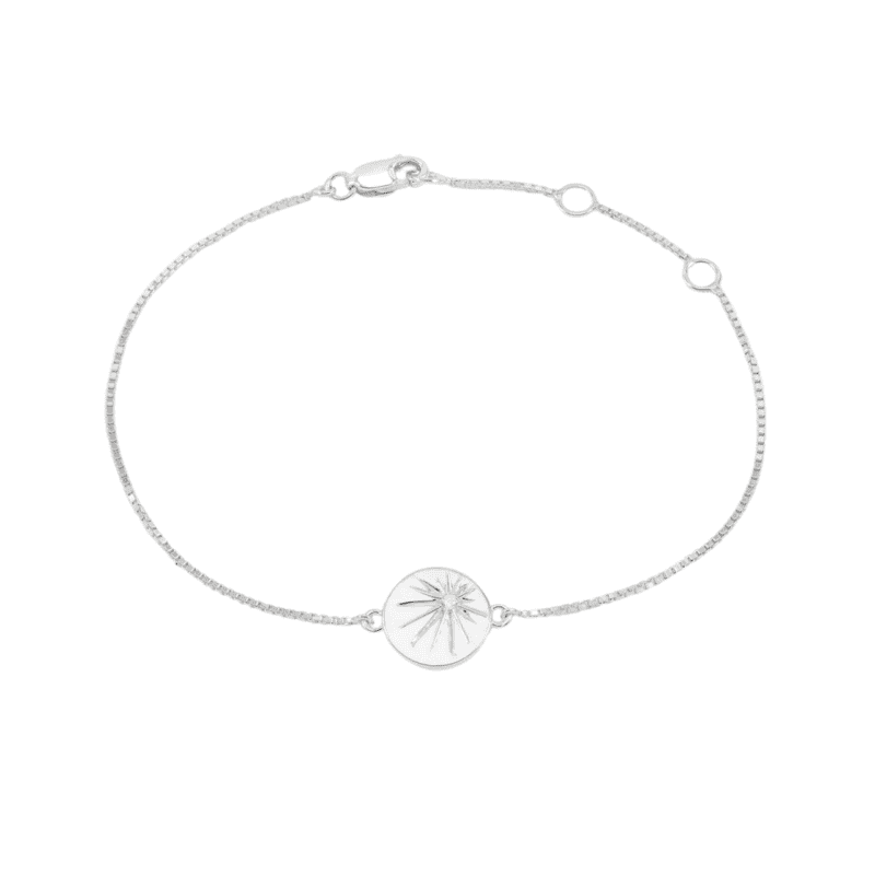 Silver North Star Bracelet - Rachel Jackson - Silverado Jewellery