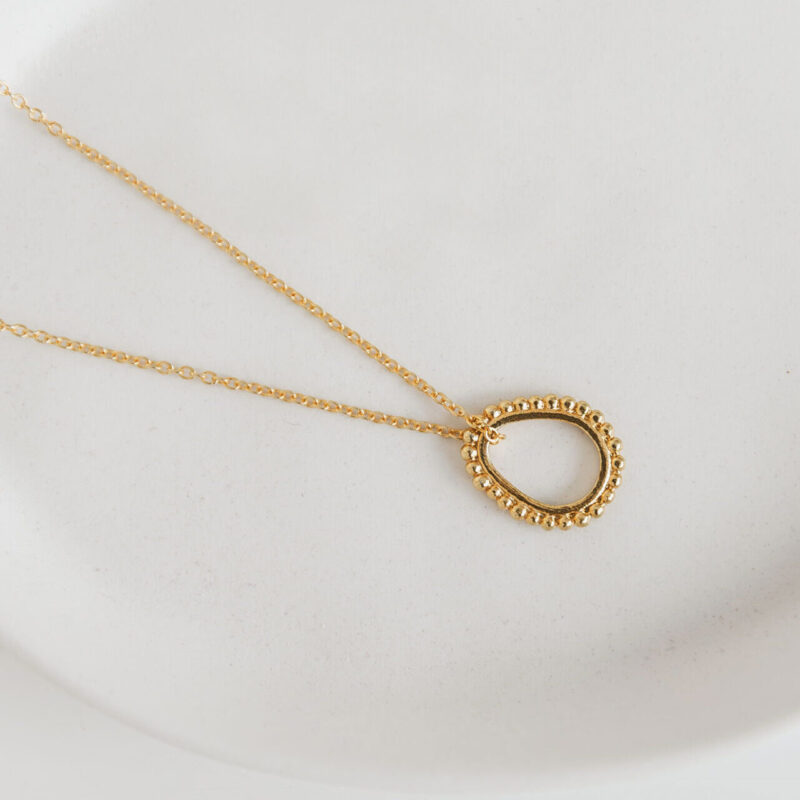 Gold Meadow Necklace - One & eight - Silverado Jewellery