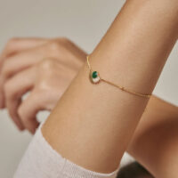 Soleil enamel bracelet - Enamel Copenhagen - Silverado jewellery