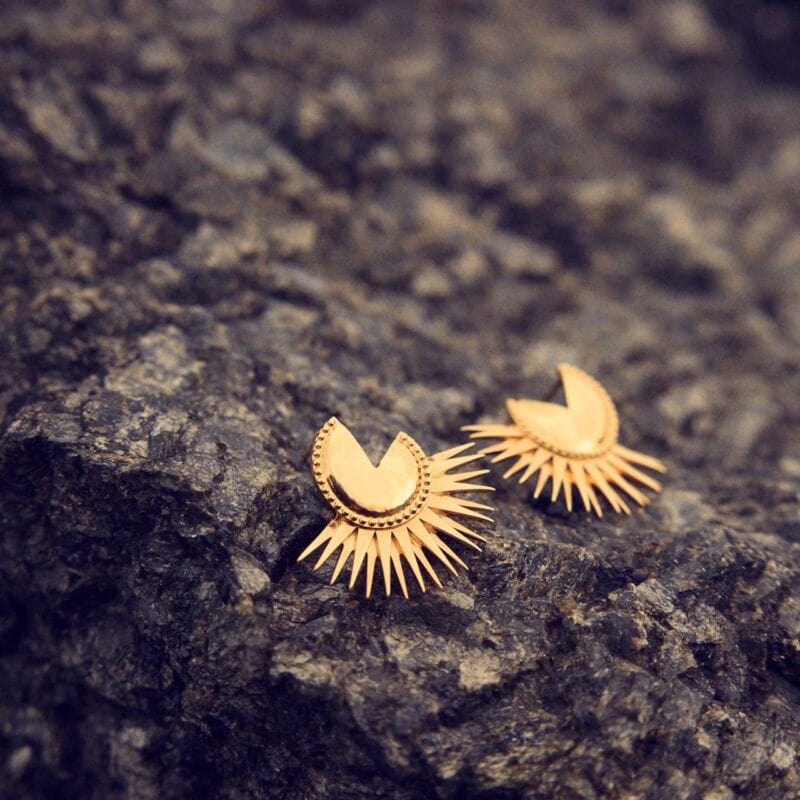 Electric Goddess Statement Earrings - Rachel Jackson - Silverado Jewellery