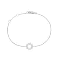 Silver Eternal Sun Bracelet - Rachel Jackson - Silverado Jewellery