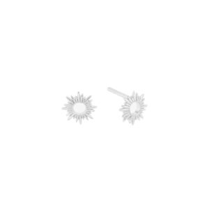 Silver Rising Sun Stud Earrings - Rachel Jackson - Silverado Jewellery