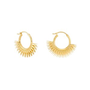 Rising Sun Hoop Earrings - Rachel Jackson - Silverado Jewellery