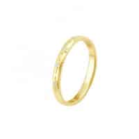 Star Set Gold Plated Ring - Silverado Jewellery