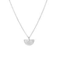 Silver Delphi Necklace - One & Eight - Silverado Jewellery