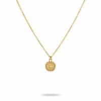 Gold Coin Necklace - One & Eight - Silverado Jewellery