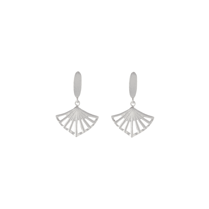 Silver Ballerina Drop Earrings - Pernille Corydon - Silverado Jewellery