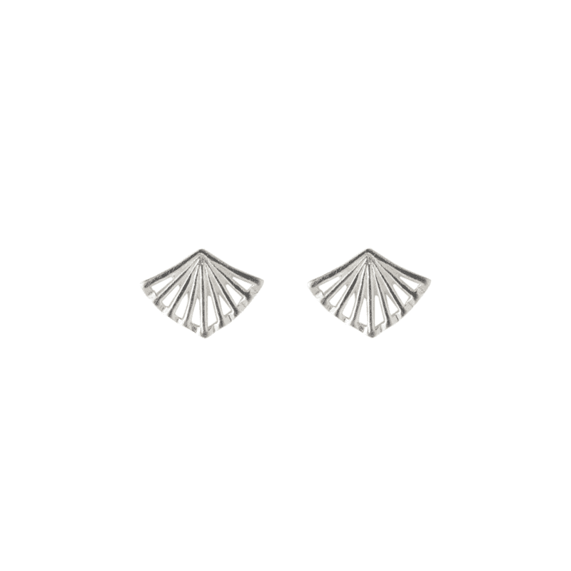 Silver Ballerina Stud Earrings - Pernille Corydon - Silverado Jewellery