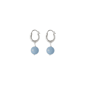 silver blue sky drop earrings - Pernille Corydon - Silverado jewellery