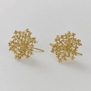 cow parsley bloom hook earrings - Alex Monroe - Silverado jewellery