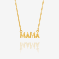 mini art deco mama necklace - Rachel Jackson - Silverado Jewellery