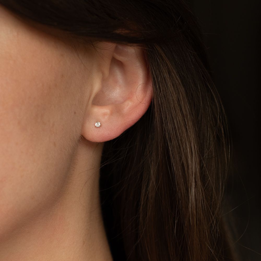 9ct Gold Huggie Hoop Earrings - Silverado Jewellery