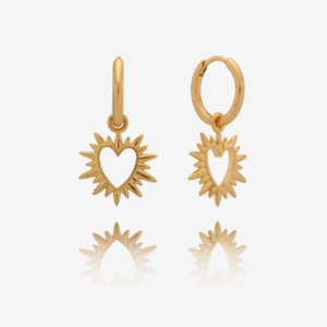 Electric love hoop earrings - Rachel Jackson - Silverado Jewellery