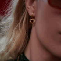 Electric love hoop earrings - Rachel Jackson - Silverado Jewellery