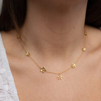 Wild Poppy Necklace