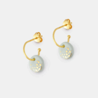 Mint Gale Hoop Earrings - One & eight - Silverado Jewellery