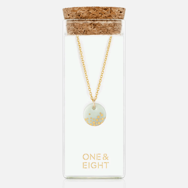 Mint gale Necklace - One and Eight Jewellery - Silverado Jewellery