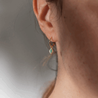 Kite enamel hoop earrings - One&Eight - Silverado Jewellery