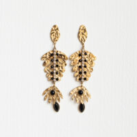 Fern drop earrings - AMIE Paris - Silverado Jewellery