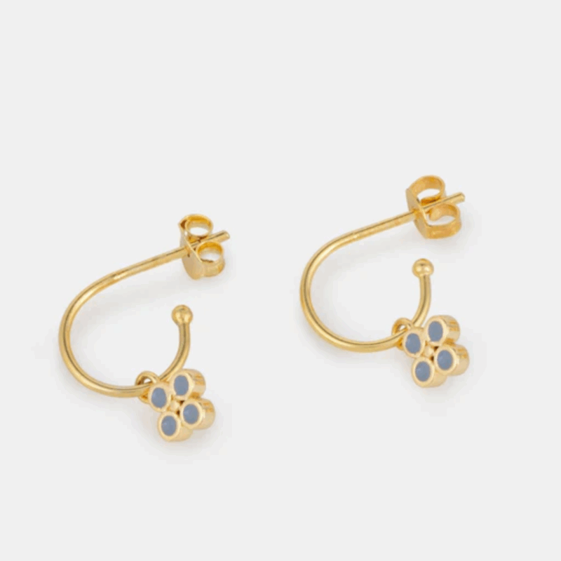 Sky Alber Hoop Earrings - One & Eight - Silverado jewellery