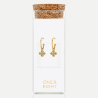 Sky Alber Hoop Earrings - One & Eight - Silverado jewellery