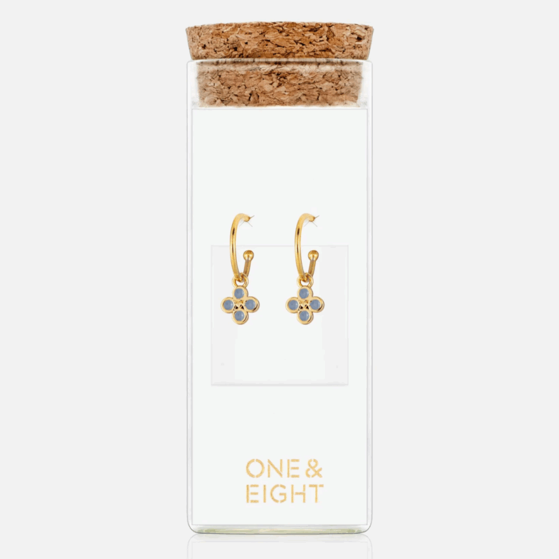 Sky Alber Hoop Earrings - One & Eight - Silverado jewellery