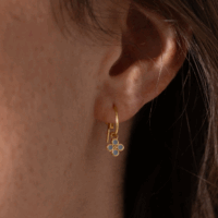 Sky Alber Hoop Earrings - One & Eight - Silverado jewellery