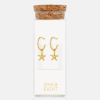 Starfish Hoop Earrings - One&eight - Silverado Jewellery