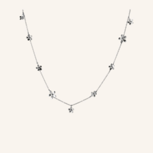 Silver wild poppy necklace - Pernille Corydon - Silverado Jewellery