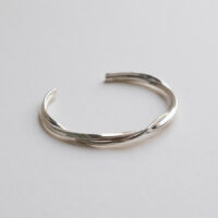 Silver Entwined Cuff Bangle - Silverado Classics - Silverado Jewellery
