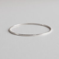 Silver plain fine bangle - Silverado Classics - Silverado Jewellery