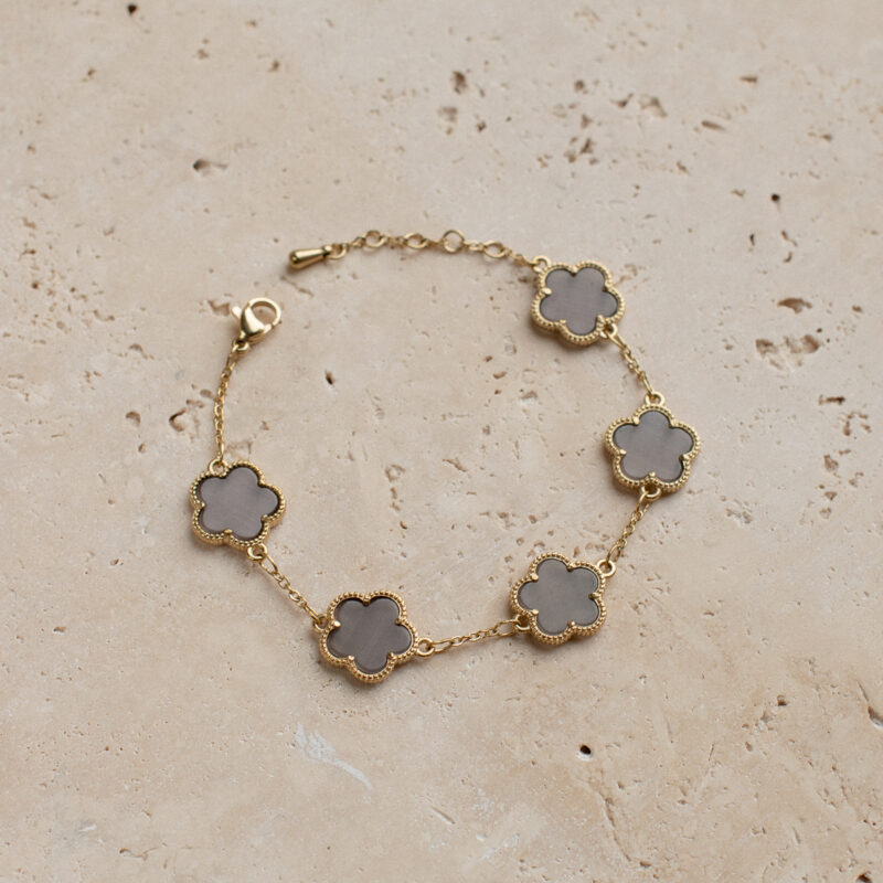 Labradorite Flower Bracelet- AMIE Paris - Silverado Jewellery