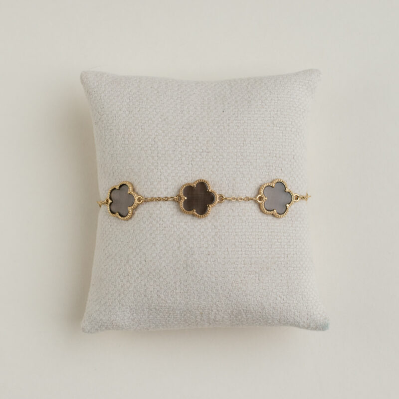 Labradorite Flower Bracelet- AMIE Paris - Silverado Jewellery