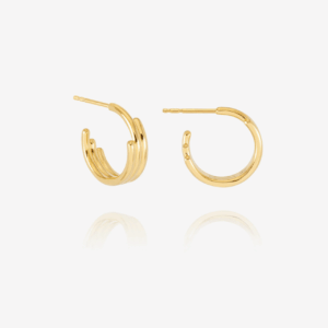 Small evolve hoop earrings - Rachel Jackson - Silverado Jewellery Small evolve hoop earrings - Rachel Jackson - Silverado Jewellery