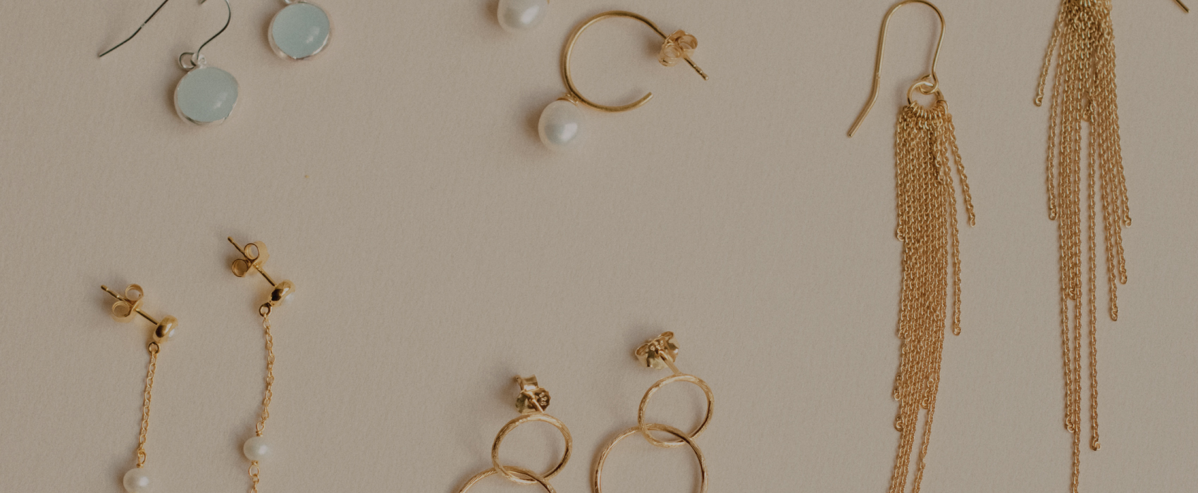 dropearrings Cow Parsley Bloom Hook Earrings