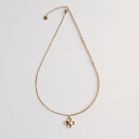 Flower pendant necklace - AMIE Paris - Silverado jewellery